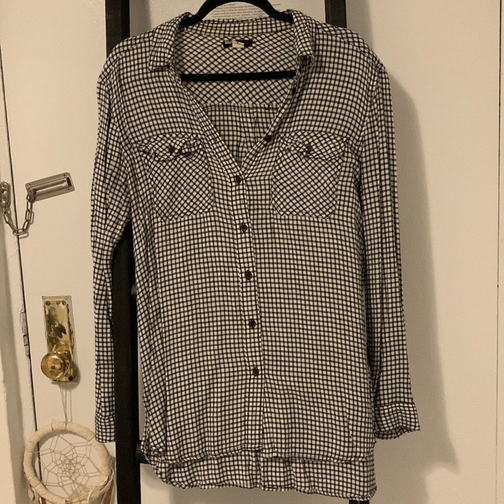 Plaid Button Down
